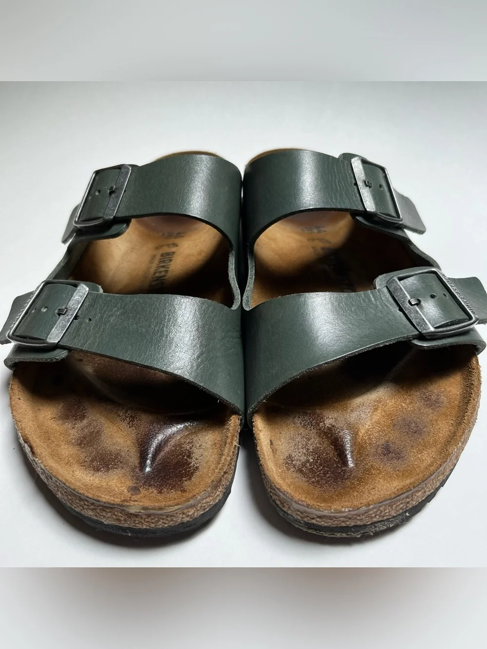 Birkenstock Arizona Men's Sandals in Olive Green